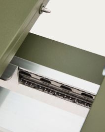 Uitschuifbare tuintafel IZOLA - Groen KAV O00400RR19