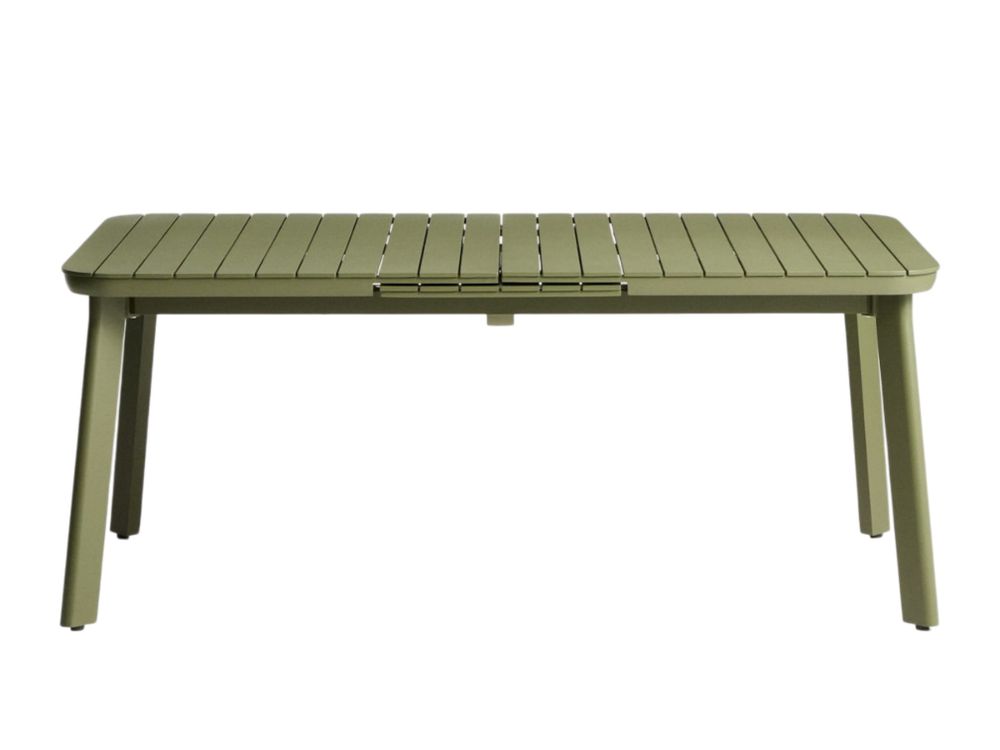 Uitschuifbare tuintafel IZOLA - Groen KAV O00400RR19