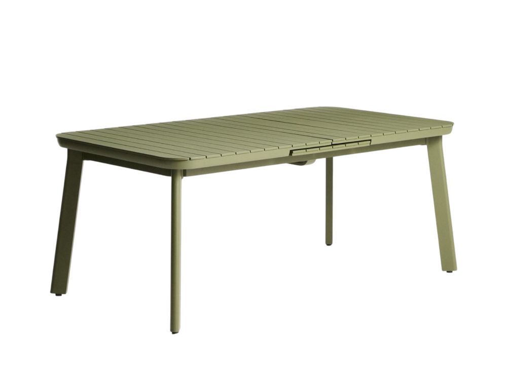 Uitschuifbare tuintafel IZOLA - Groen KAV O00400RR19