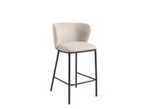 Barstoel CISELIA - Beige Chenille KAV CC3001KY12H