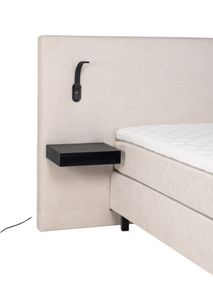 Boxspring incl. matras en topper LILLE - Pearl DOM-16-000017-GP2