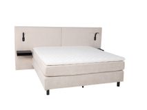 Boxspring incl. matras en topper LILLE - Pearl DOM-16-000017-GP2
