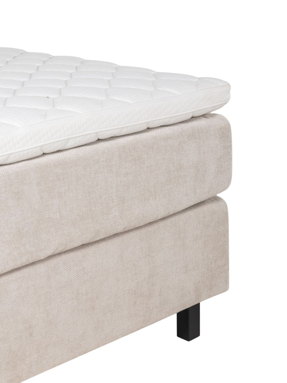 Boxspring incl. matras en topper LILLE - Pearl DOM-16-000017-GP2