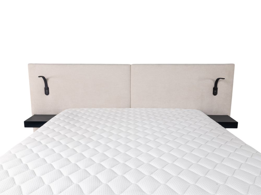 Boxspring incl. matras en topper LILLE - Pearl DOM-16-000017-GP2