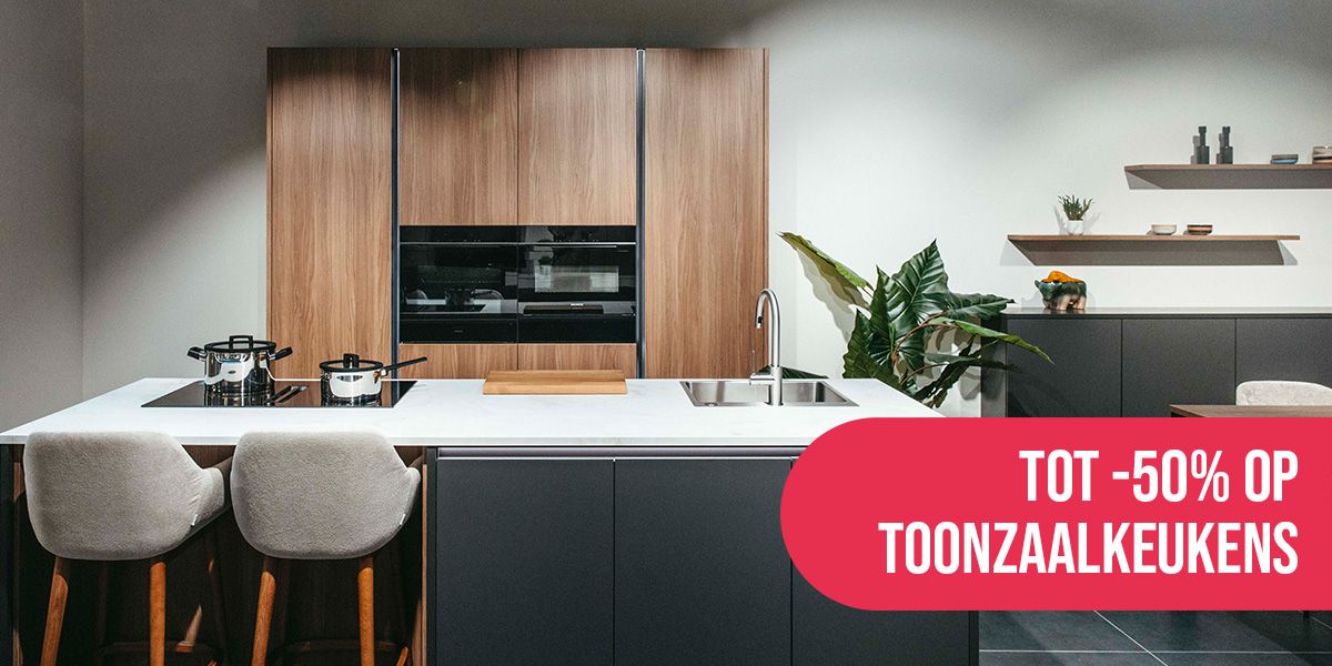 Promotieafbeelding Tot -50% op toonzaalkeukens!