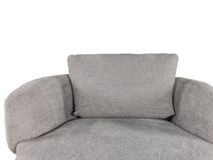 Draaifauteuil met voetbank BARI - Grijs C-HTL-12796-SET1