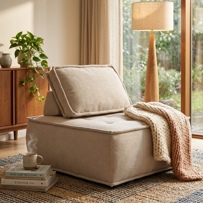 Loungezetel SANIBEL - Beige