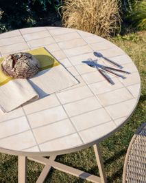 Tuintafel TELLA - Beige KAV T00324KK05