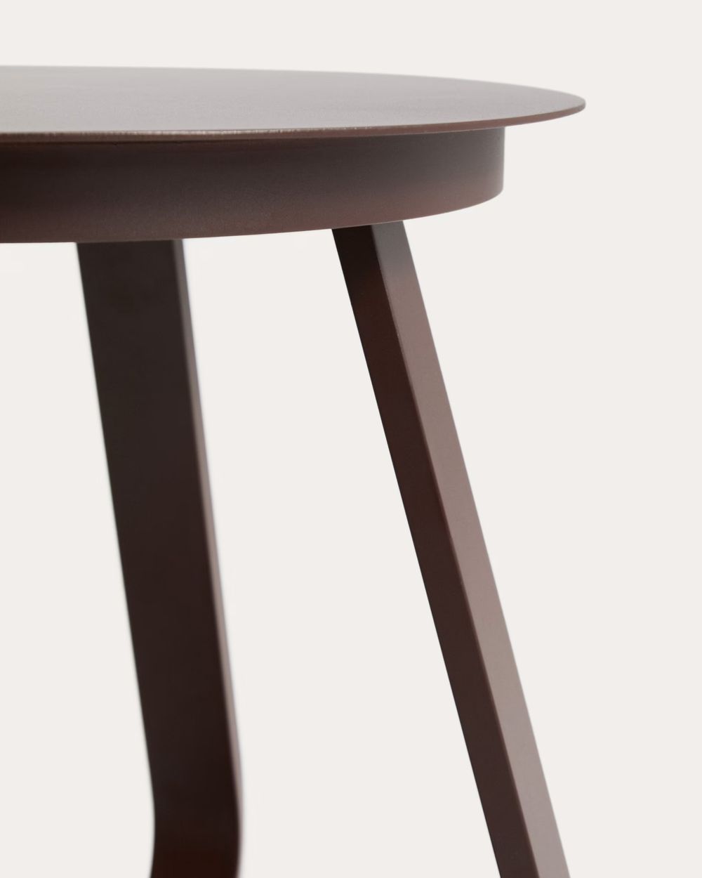 Bijzettafel TAMARIS - Bruin aluminium KAV O00663RR09