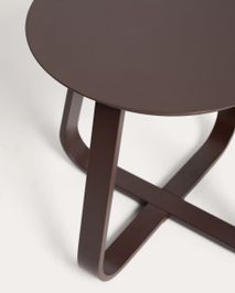 Bijzettafel TAMARIS - Bruin aluminium KAV O00663RR09