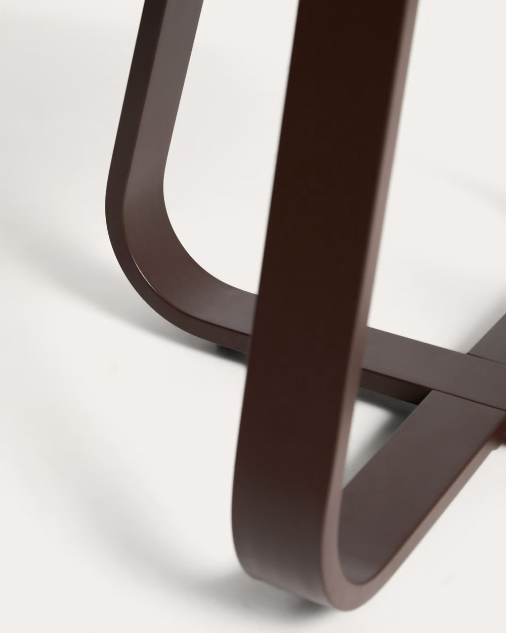 Bijzettafel TAMARIS - Bruin aluminium KAV O00663RR09