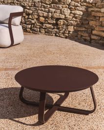 Salontafel TAMARIS - Bruin aluminium KAV O00664RR09
