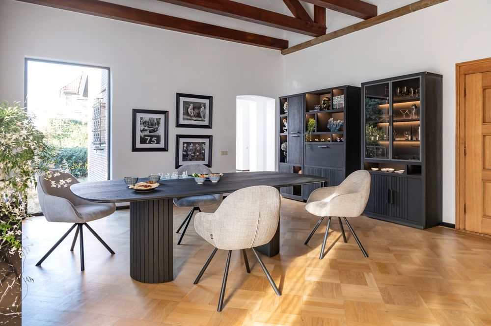 Eetkamertafel PAVIE - Zwart HEH 46523CBL