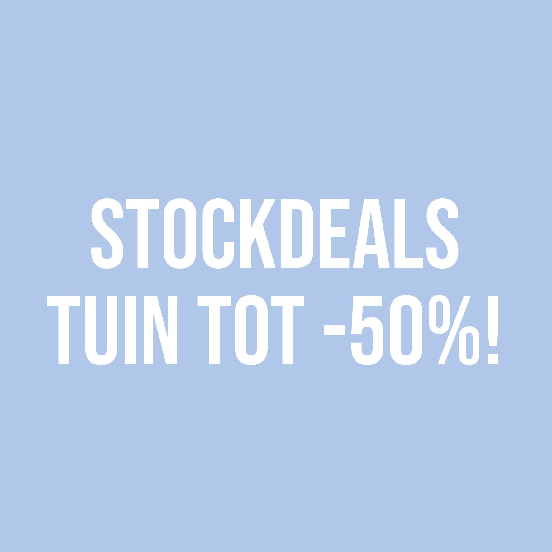 Afbeelding van Stock tuin tot -50%!