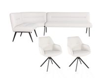 Set van eetkamerbank en 2 armstoelen LUNA / BRIGIT C-PRM-8-SET1