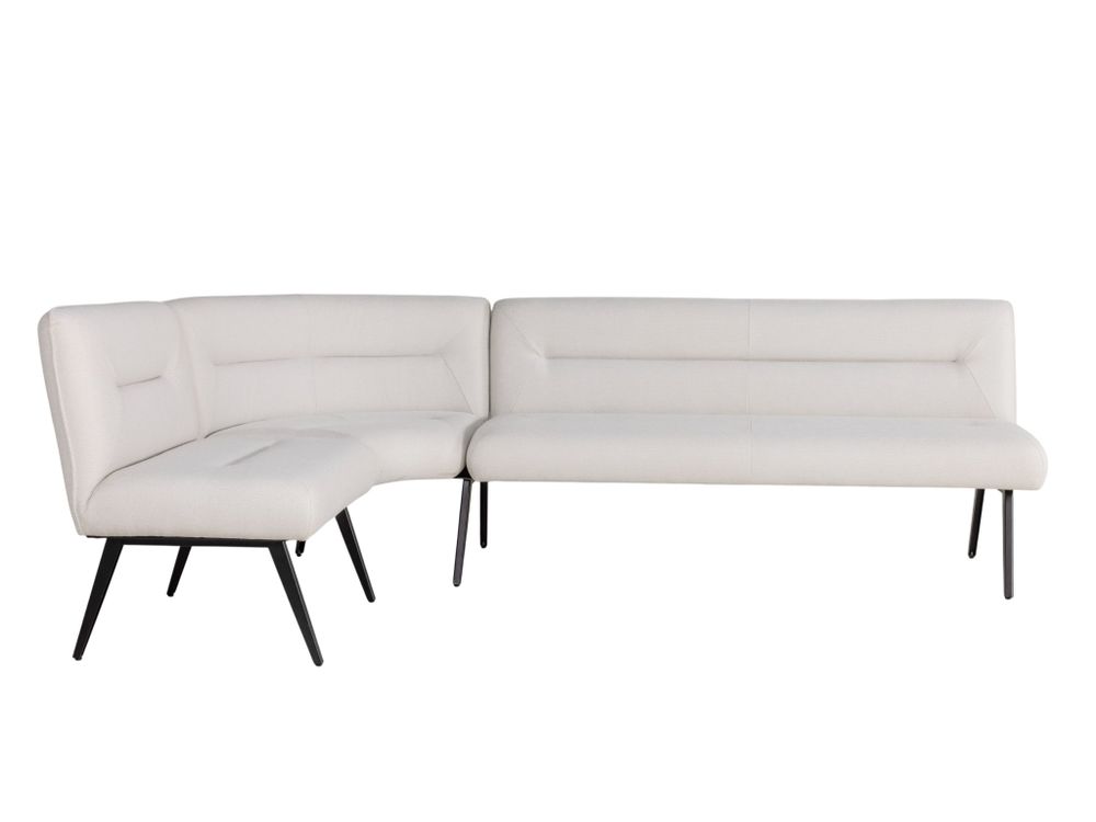 Set van eetkamerbank en 2 armstoelen LUNA / BRIGIT C-PRM-8-SET1