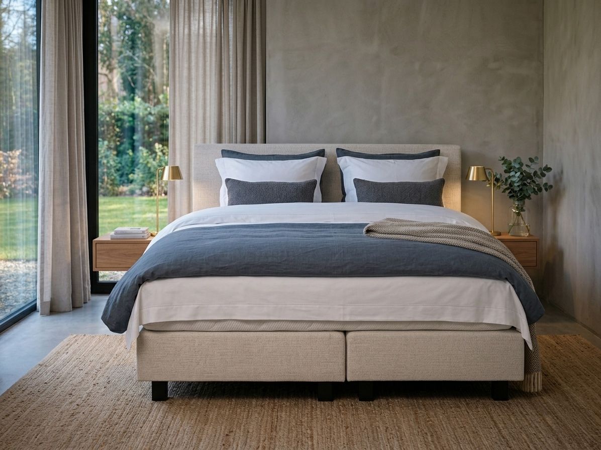Boxspring MECHELEN (22cm) incl. matras Comfy