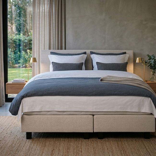 Boxspring MECHELEN (22cm) incl. matras Comfy