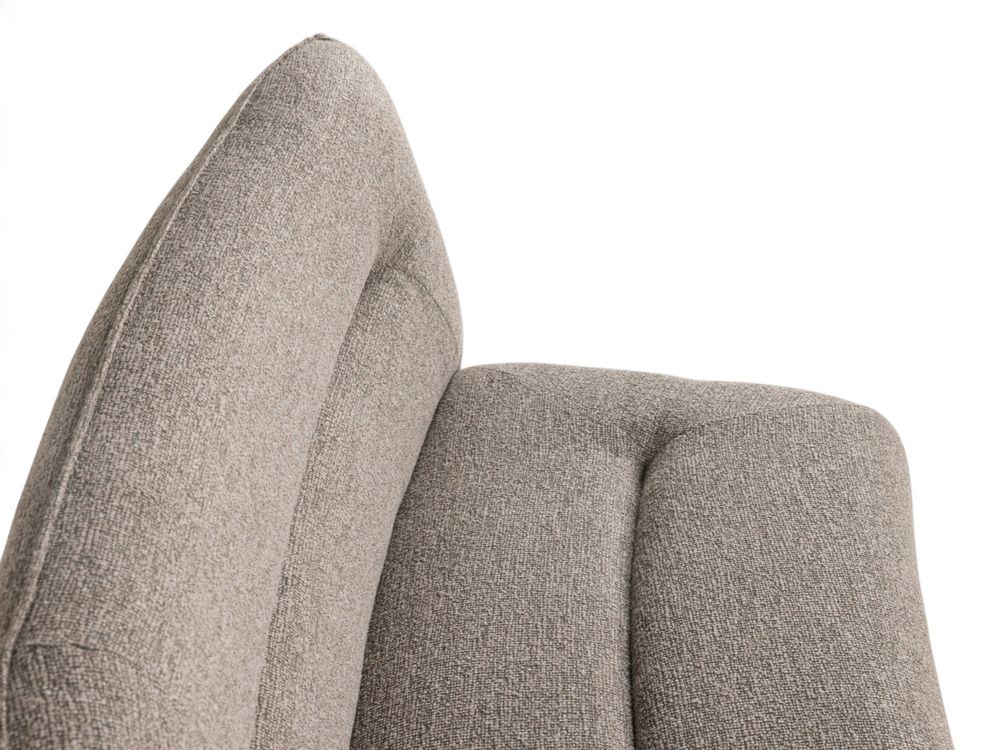 Set van eetkamerbank en 3 armstoelen LUNA - Bruin C-PRM-7-SET2