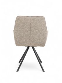 Set van eetkamerbank en 3 armstoelen LUNA - Bruin C-PRM-7-SET2