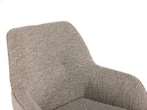 Set van eetkamerbank en 3 armstoelen LUNA - Bruin C-PRM-7-SET2