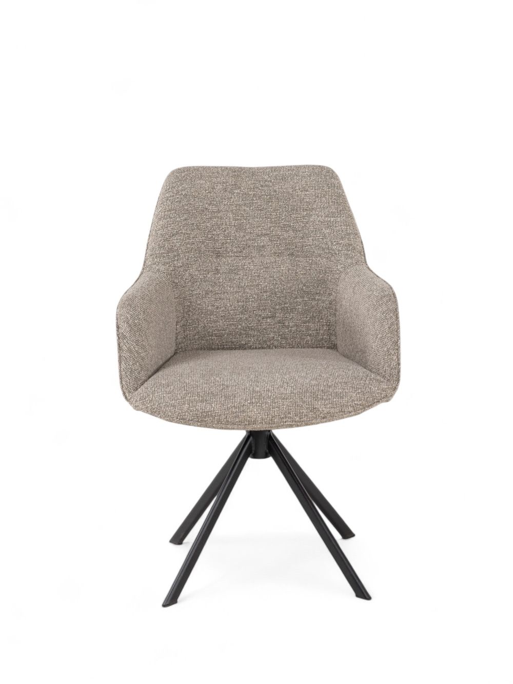 Set van eetkamerbank en 3 armstoelen LUNA - Bruin C-PRM-7-SET2
