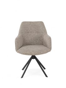 Set van eetkamerbank en 3 armstoelen LUNA - Bruin C-PRM-7-SET2