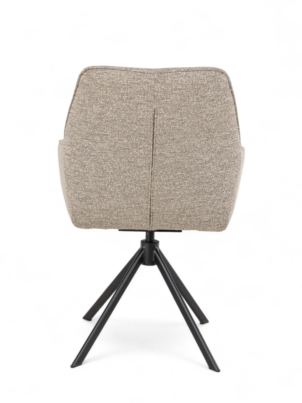 Set van eetkamerbank en 3 armstoelen LUNA - Bruin C-PRM-7-SET2