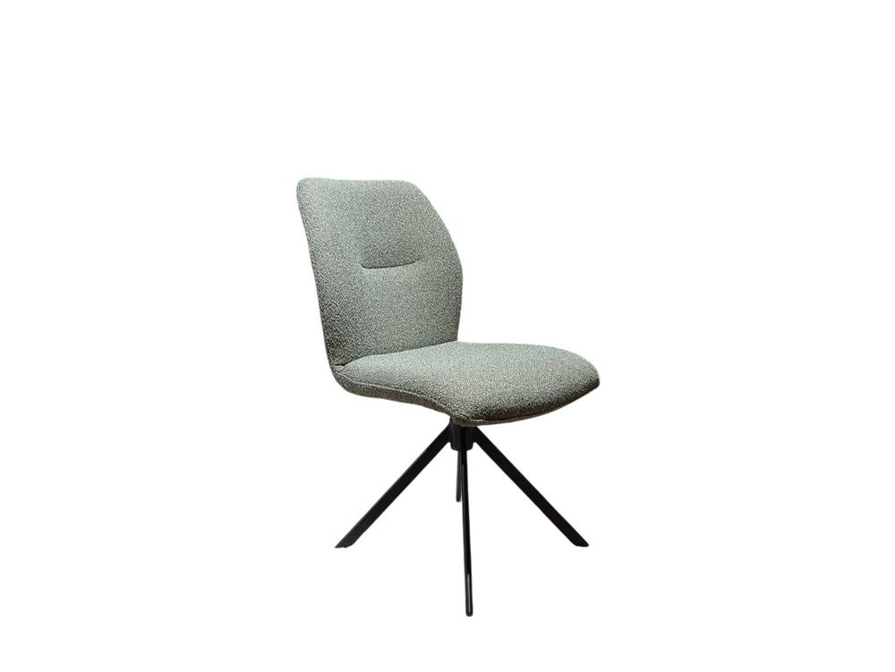 Set van 6 draaibare eetkamerstoelen BRIGITA - Groe C-PRM-8-SET2