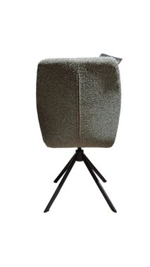 Set van 6 draaibare eetkamerstoelen BRIGITA - Groe C-PRM-8-SET2