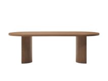 Eetkamertafel NEALY - Walnootfineer KAV T00013MW09