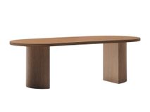 Eetkamertafel NEALY - Walnootfineer KAV T00013MW09
