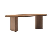 Eetkamertafel NEALY - Walnootfineer KAV T00013MW09