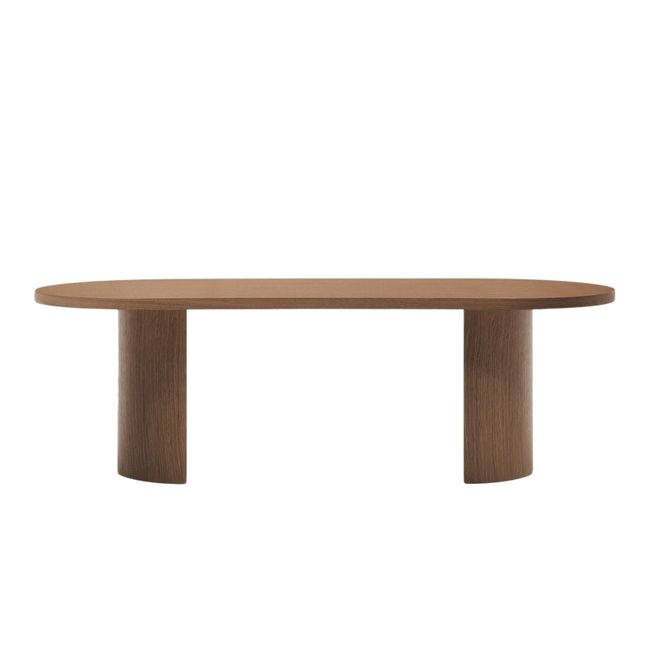 Eetkamertafel NEALY - Walnootfineer