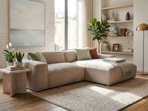 Hoekzetel BORAS - Beige ESS-71-TZ1