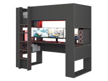 Hoogslaper met bureau BO5 - Antraciet TRA-5-000001