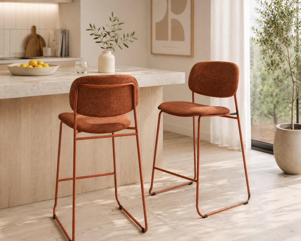 Barstoel MELI - Terracotta KAV C00325UP59