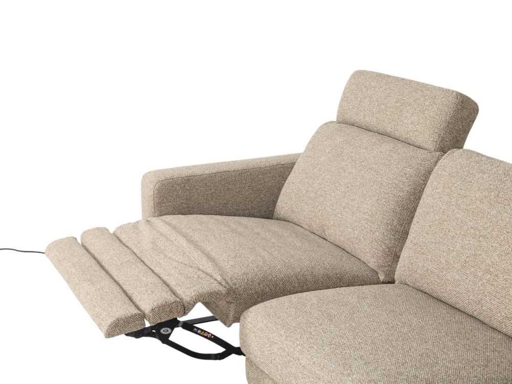 Hoekzetel LIVING - Lichtbruin / Groen C-DFM-2-HKSTZ2