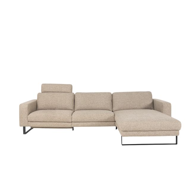 Hoekzetel LIVING - Lichtbruin / Groen