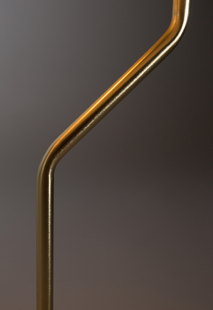 Vloerlamp ECLIPSE - Brass ZVR 5100051