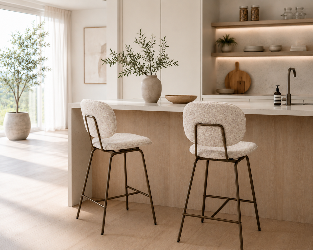 Barstoel LEXI - Beige XOO 55176-BEI