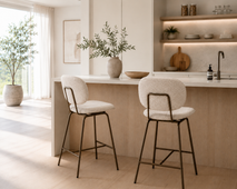 Barstoel LEXI - Beige XOO 55176-BEI