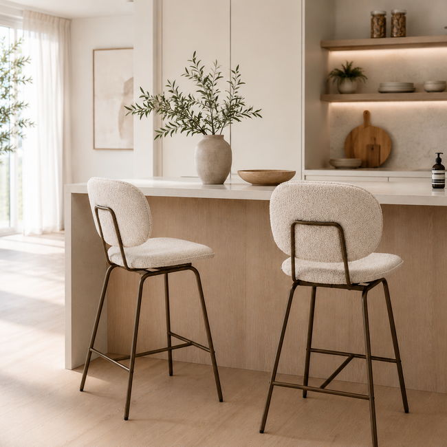 Barstoel LEXI - Beige