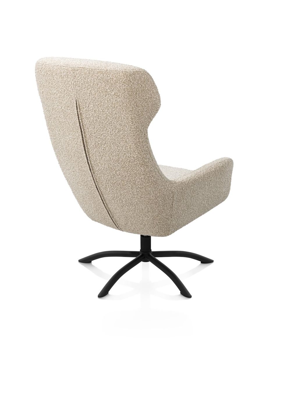 Draaifauteuil met voetbank LOMI - Beige XOO 43098-BEI