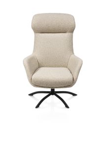 Draaifauteuil met voetbank LOMI - Beige XOO 43098-BEI