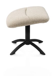 Draaifauteuil met voetbank LOMI - Beige XOO 43098-BEI