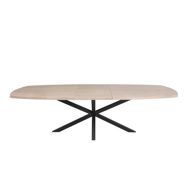 Uitschuifbare eetkamertafel MYLO - Misty oak