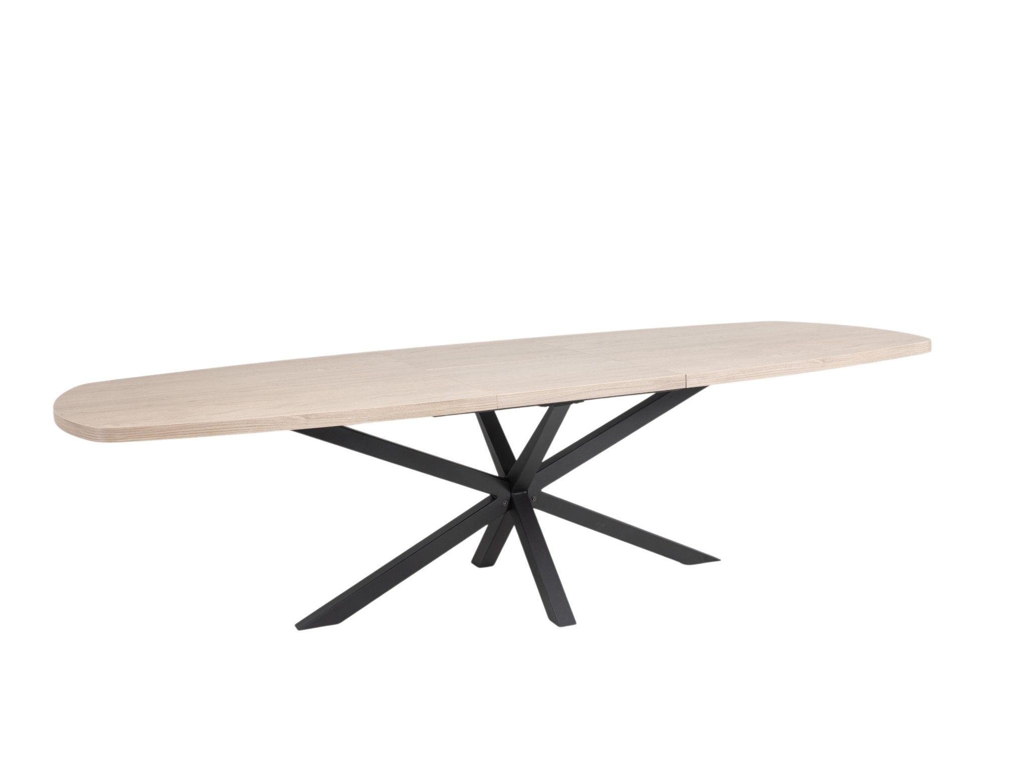 Uitschuifbare eetkamertafel MYLO - Misty oak