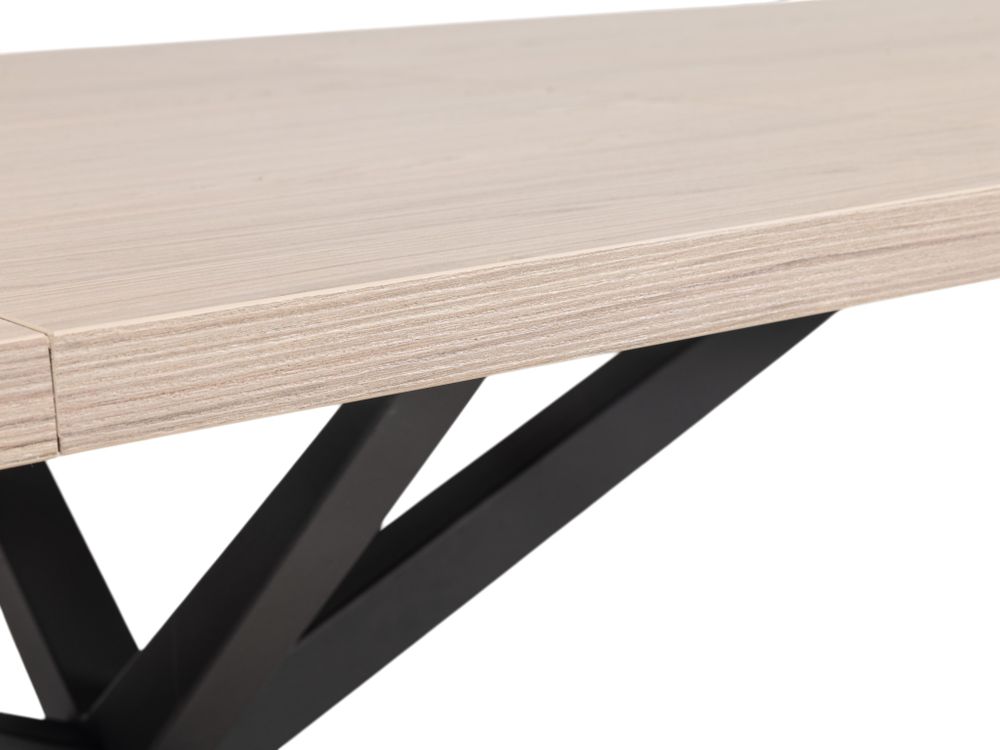 Uitschuifbare eetkamertafel MYLO - Misty oak MXF-16-TZ1