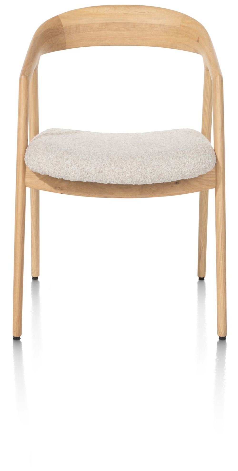 Armstoel DANTE - Eik / beige XOO 55143BEI